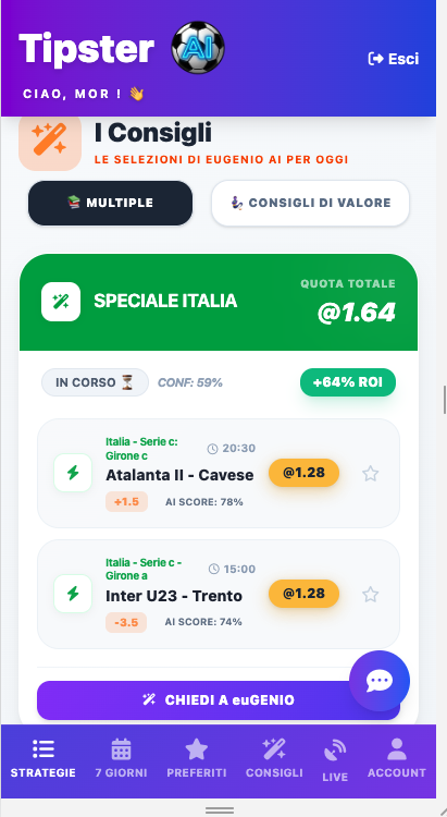 Multiple Suggerite euGENIO 🧞‍♂️